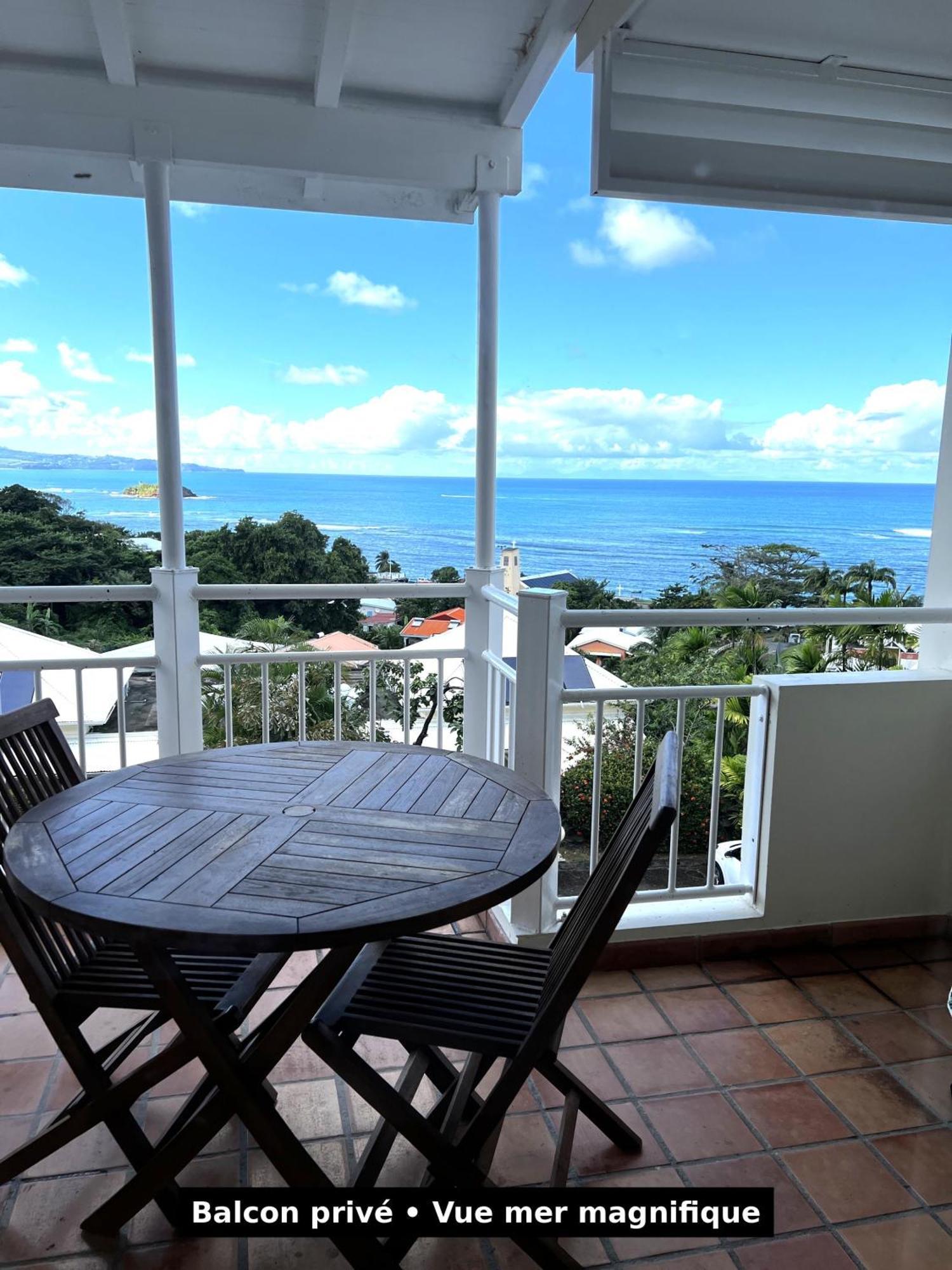 Ananas Premium - Sejour Detente T2 Vue Mer Avec Balcon Prive A Tartane La Trinité Eksteriør billede